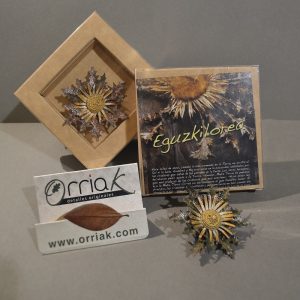 Broche Eguzkilore Lino